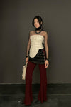 marc le bihanless strap jacket 2643 off White rice white